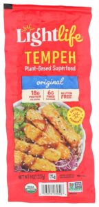 Lightlife Tempeh - vegan probiotics