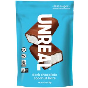 Unreal Dark Chocolate Coconut Bars