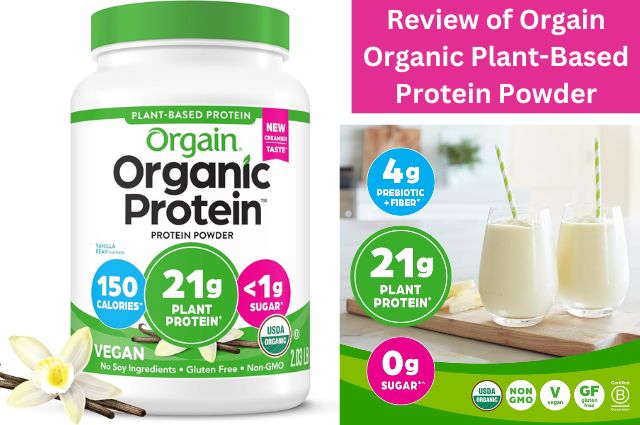 Review of Orgain Organic Plant-Based Protein Powder